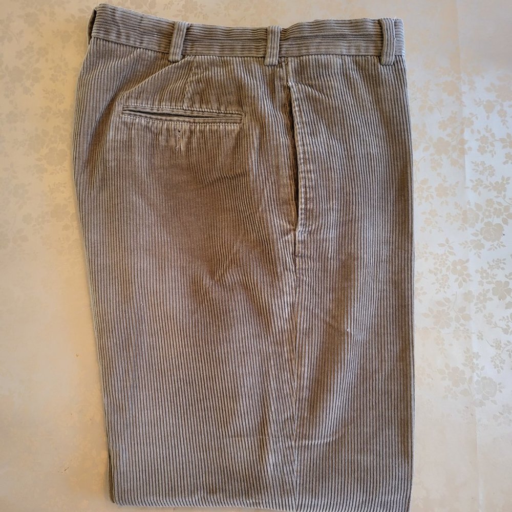 Brooks Brothers tan corduroy pants